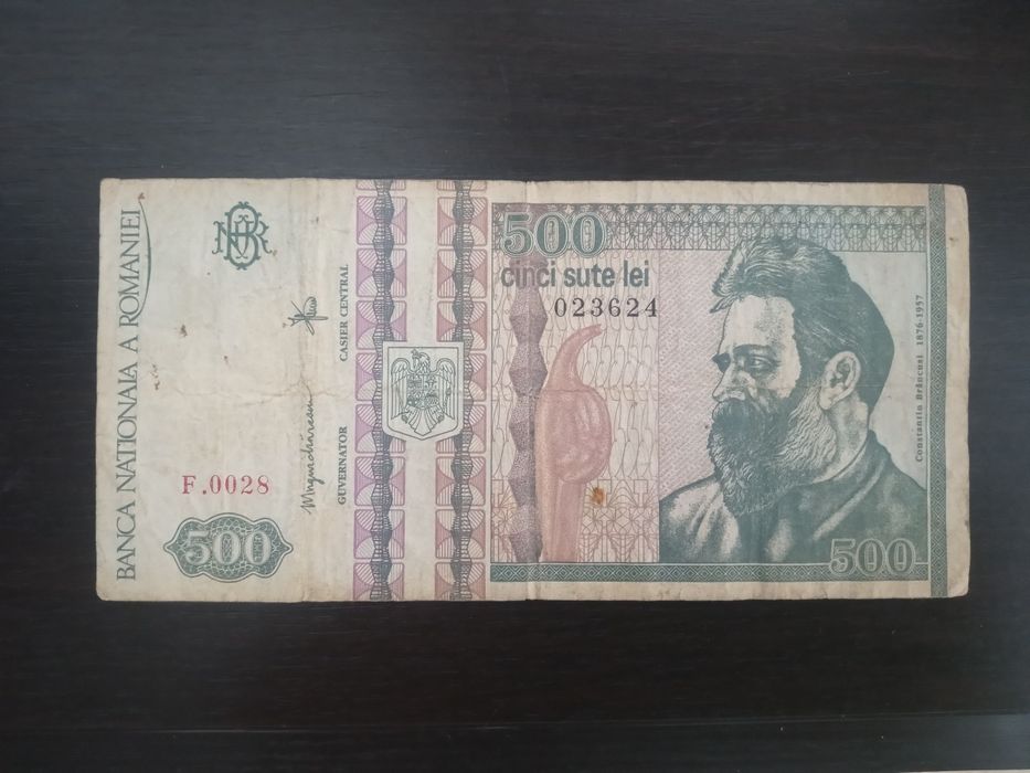 Bancnota 500 Cinci Sute Lei