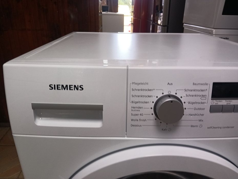 Сушилня с термопомпа Сименс Siemens IQ 700 A++ 8кг 2 години гаранция!