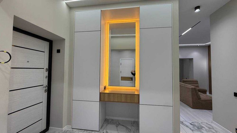 Фарғона ш. Шахар маркази 3 хонали евро ремонт квартира.  ID: 1742