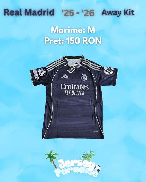 Tricou Real Madrid Mbappe