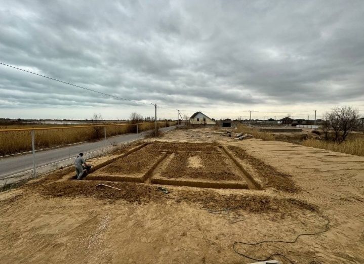 Заливаем фундамент Бригада