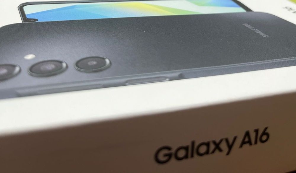 Smartphone Samsung Galaxy A 16 Nou, culoare Negru