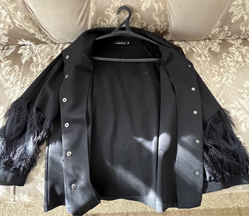 Накидка кофта женская