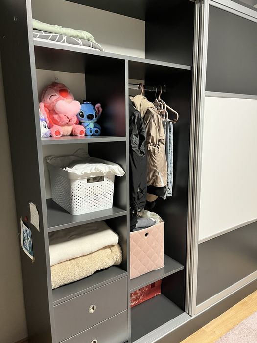 Двукрилен плъзгащи врати