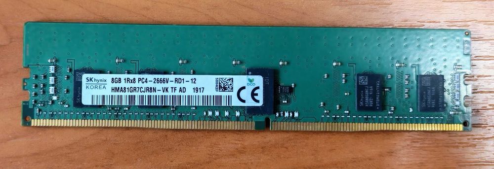 Memorie server, workstation Hynix 8GB DDR4 2666MHz HMA81GR7CJR8N-VK