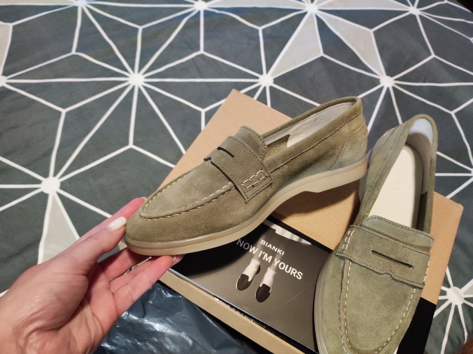 Bianki чисто нови мокасини 36 номер