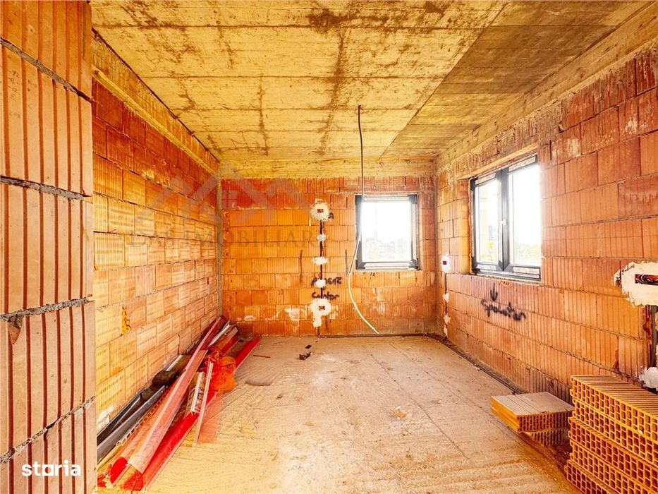 Schimb cu apartament, casa noua cu etaj, in cartier nou Tautii Maghera