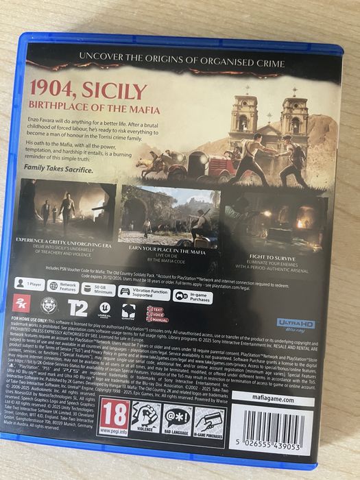 Mafia the Old Country PS5