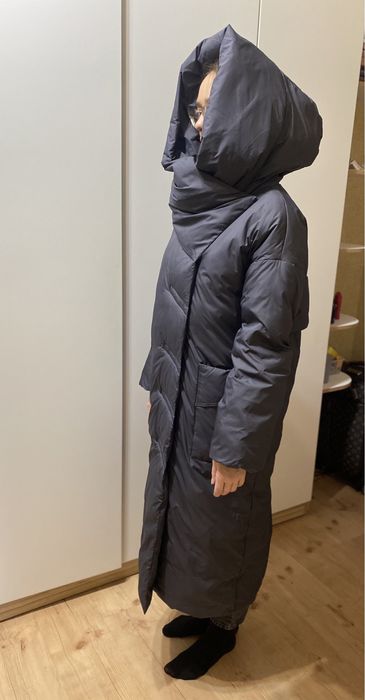 Пуховики женские  длинные