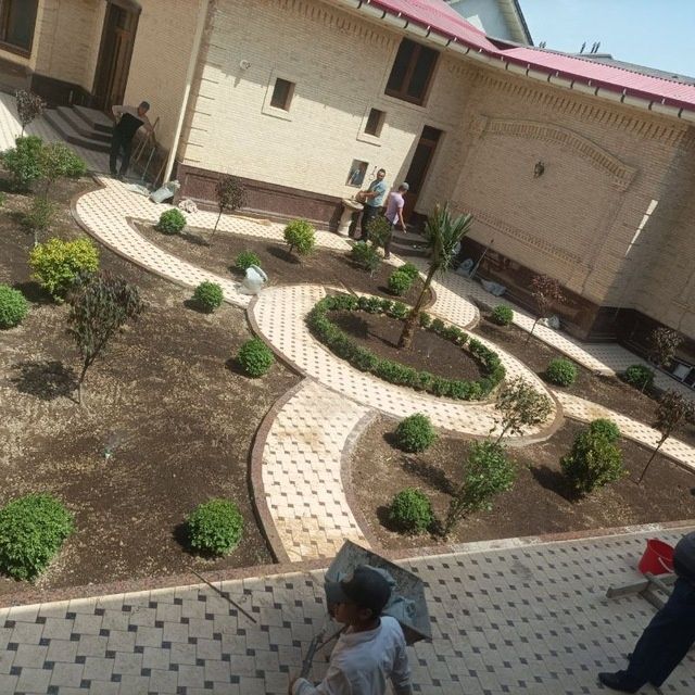 Sadovnik Gazon archa gul ekish xizmati