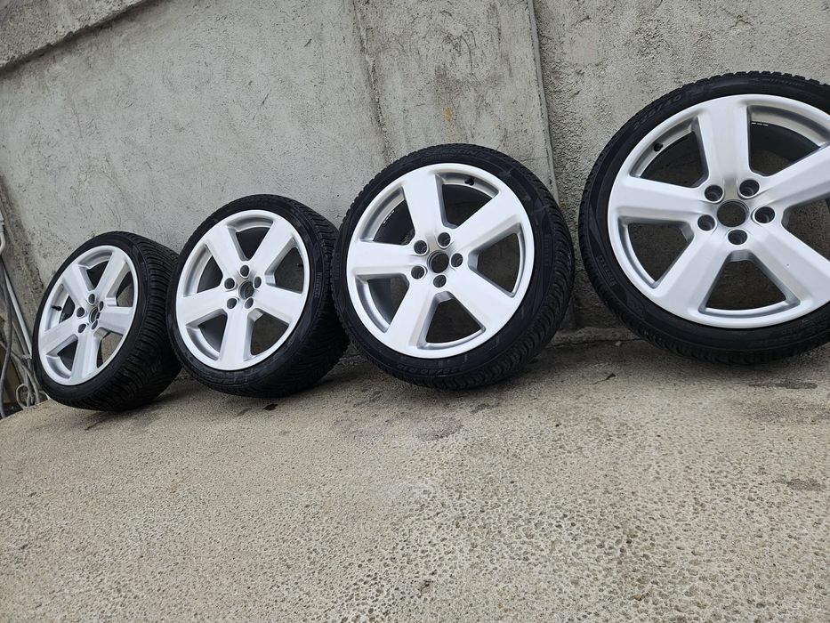 Jante aliaj audi r18 cu anvelope p