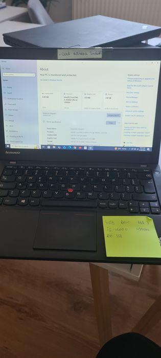 Laptop Profesional Business Lenovo ThinkPad X250, X240 – Fiabil, Rapid și Compact – Ideal Office/Studii