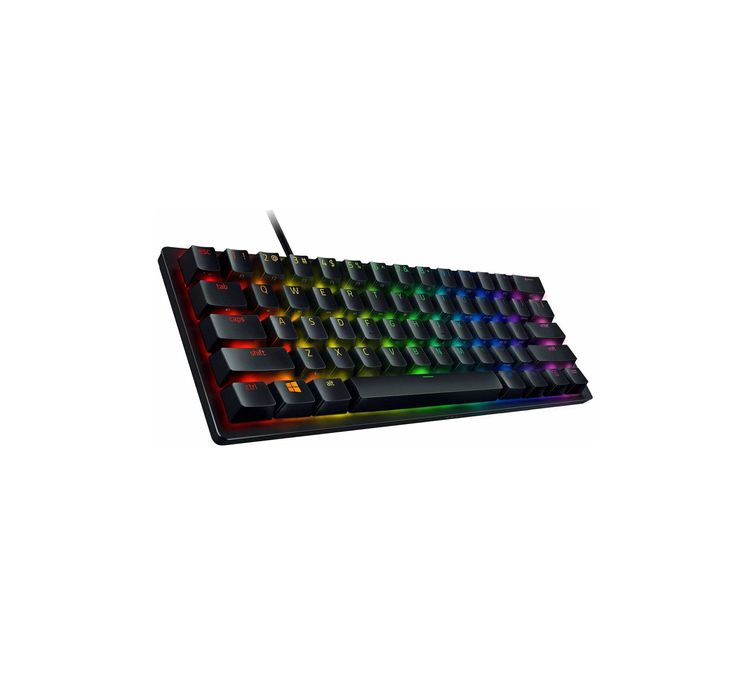 ^ Игровая Клавиатура RAZER HUNTSMAN MINI - Black (Purple switches)