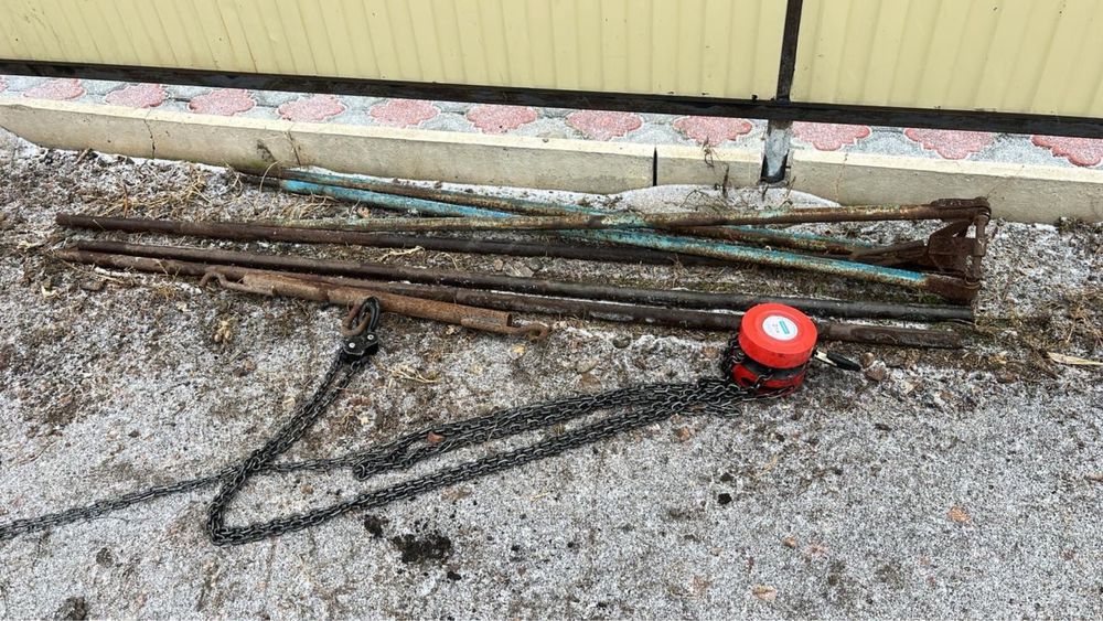 Продам трехногу , с лебедкой вместе