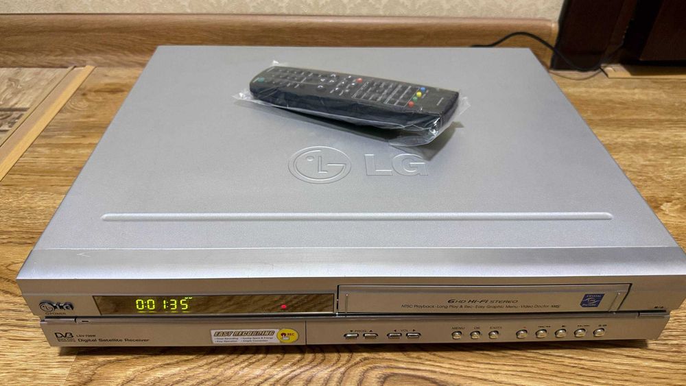 Видеомагнитофон &  DVB LG 6-Head Hi-Fi Stereo! Made In Korea! [Новый]