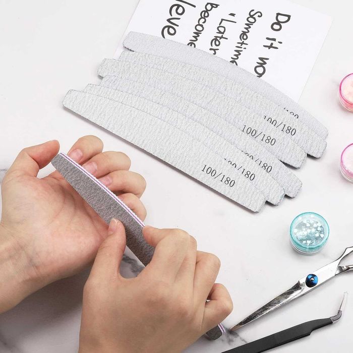 Пили за Маникюр 100/180 – Пакет за Салони и Домашна Употреба Отстъпка