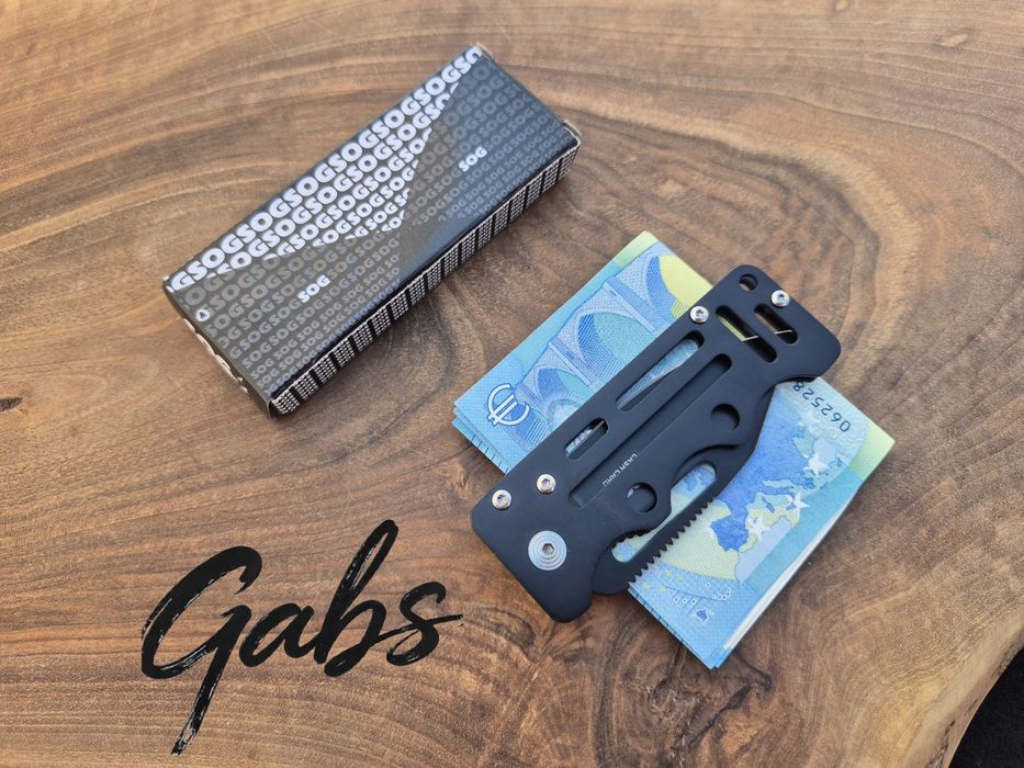 Сгъваем нож SOG Cash Card щипка за пари и карти EZ-4