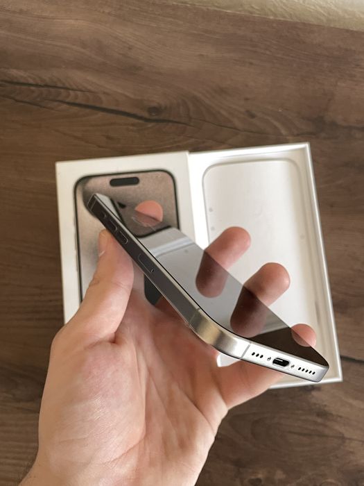 iPhone 15 pro natural titanium в иделае