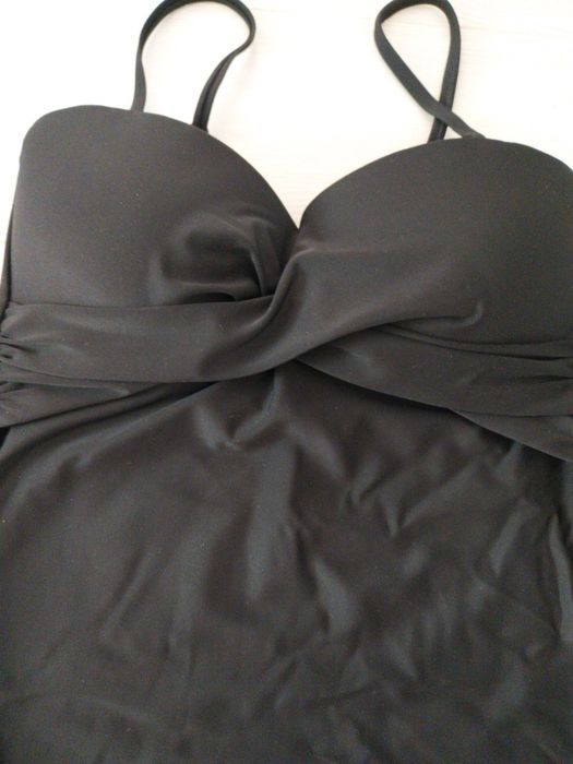 Costum baie intreg, cu bretele detasabile