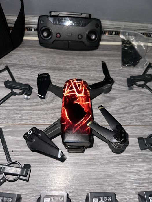 Schimb Drona DJI Spark 4 baterii, telecomanda!