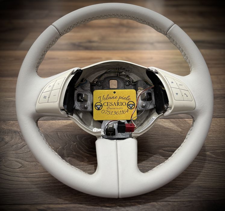 Volan piele nappa naturală Fiat 500