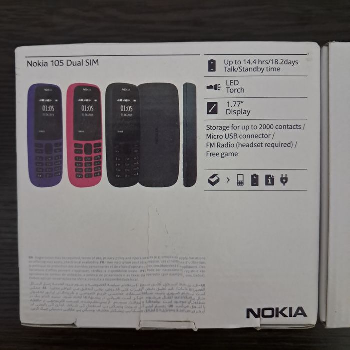 Nokia 105 2sim новый в упаковке!!!