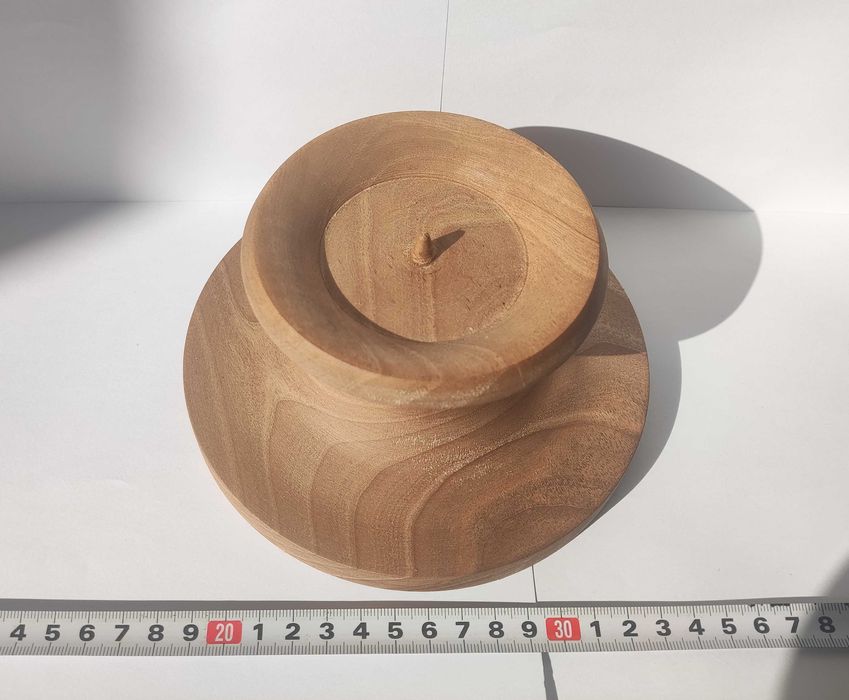 Дървени свещници