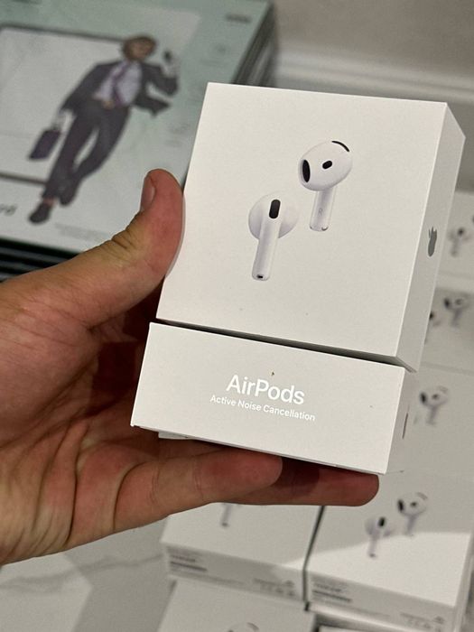 Новые Наушники AirPods 4 ANC (с шумоподавлением) Бесплатная Доставка!