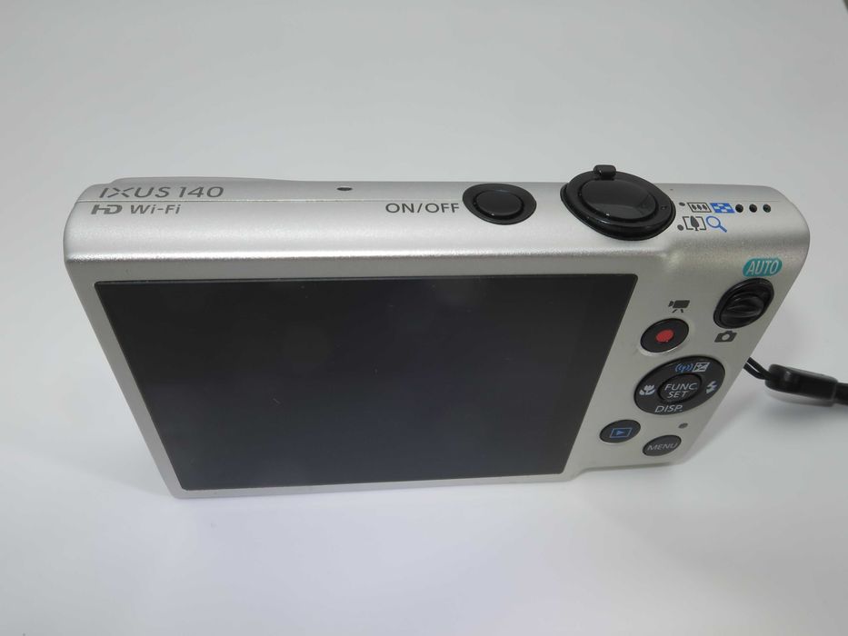 Canon IXUS 140 ултра компактен цифров фотоапарат, цифрова камера WIFI, отлично състояние като НОВА, пълен комплект, работи отлично!