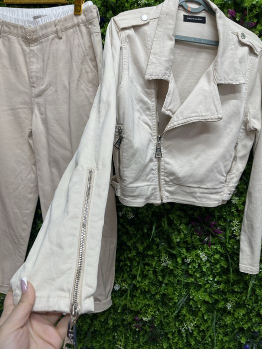 двойка костюм джынс