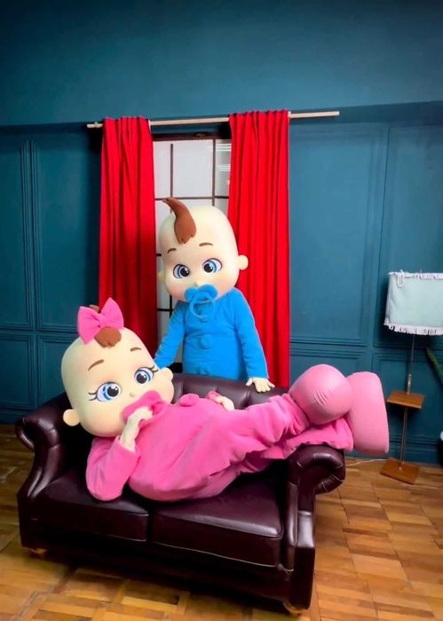 Ростовые костюмы «Пупсы» (мальчик и девочка)