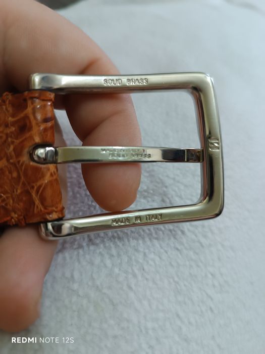 Curea piele crocodil