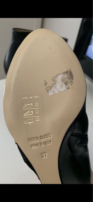 Ghetute decupate noi piele naturala 37