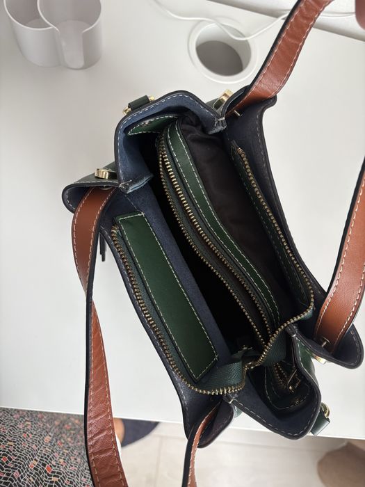 Сумка женска, кожа, через плечо