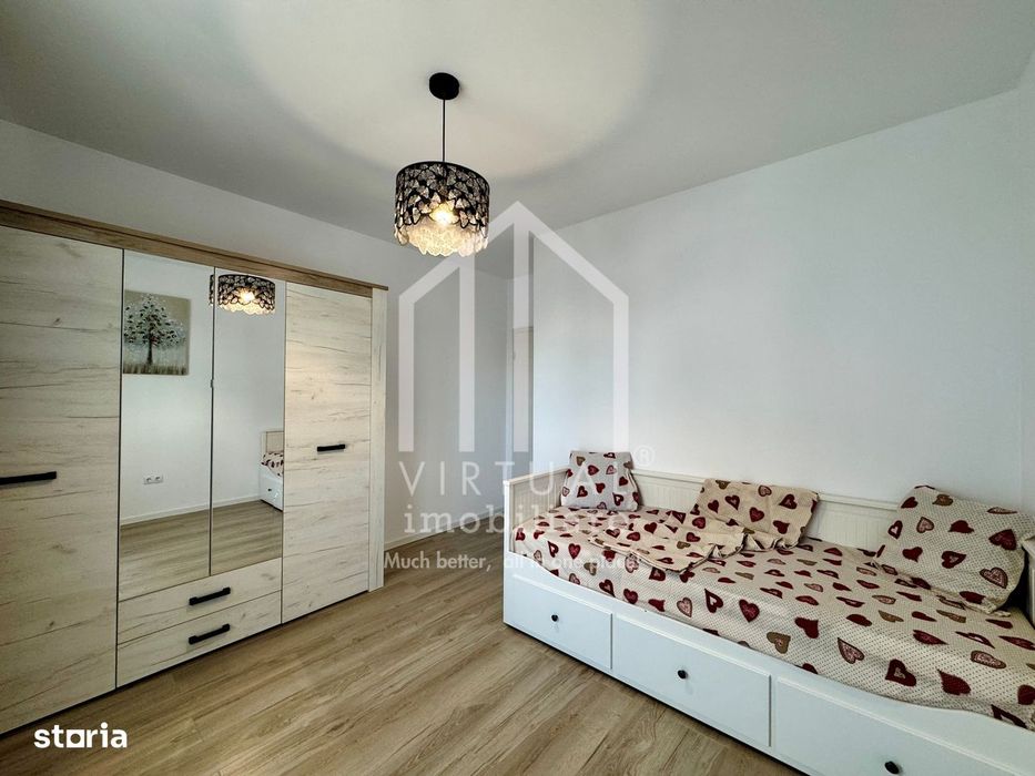 Apartament cu 3 camere, 60mp utili, 2 balcoane (16mp), etaj 1/4, lift