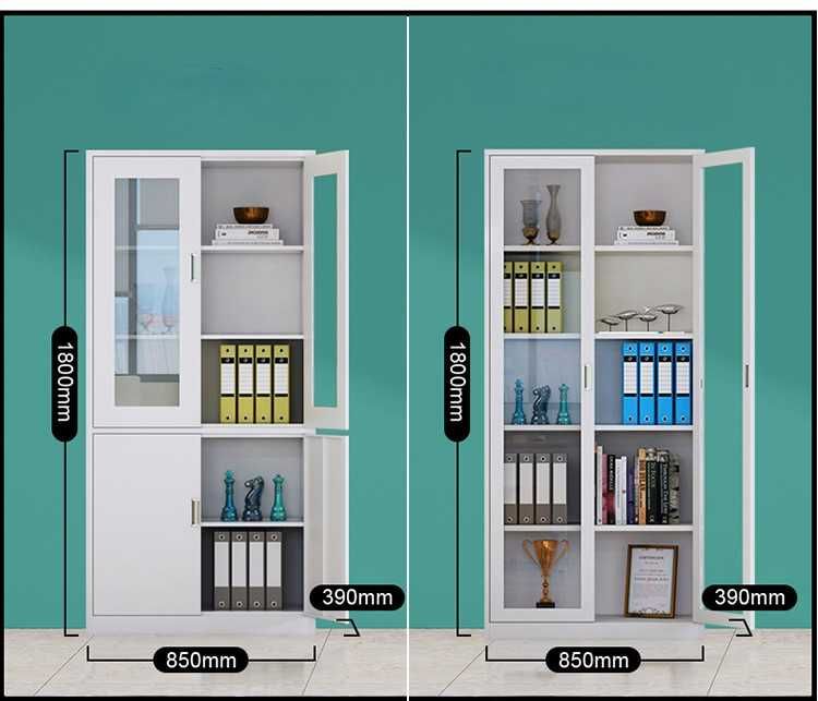 Книжный шкаф / шкаф для документов / пылезащитный универсальный шкаф