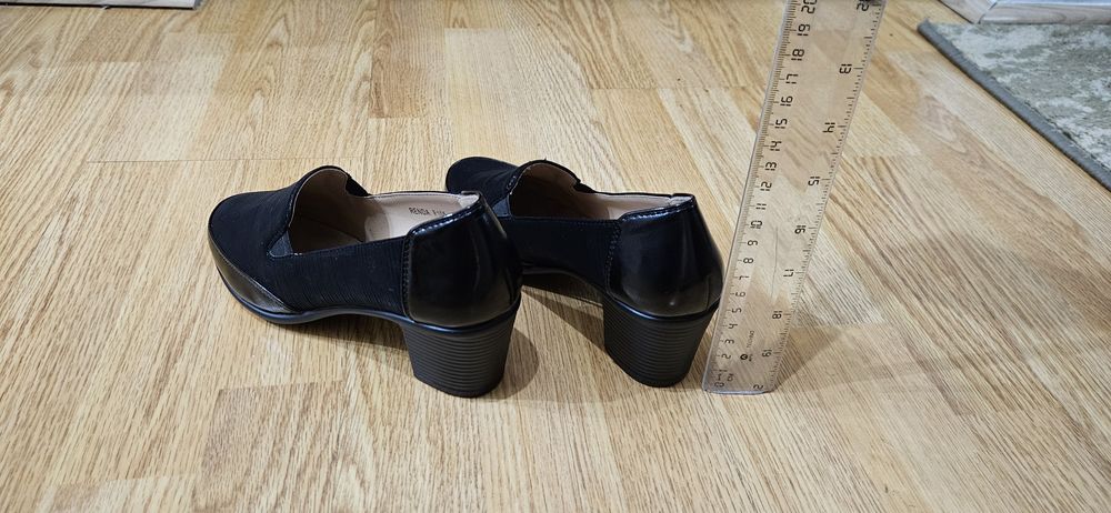 Mocasini / pantofi dama piele, Renda, 36