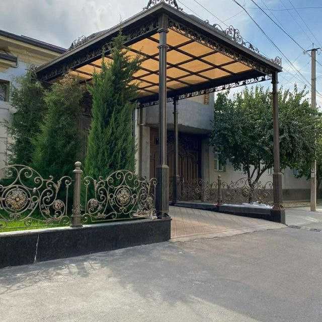 Darvoza, naves, panjara, tapchan, tom yopish va bo'yash hizmatlari