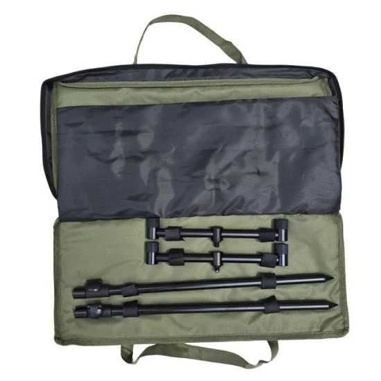 Set 2 BUZZ BAR FEEDER CU picheti  si suporti feeder 2 posturi+geanta