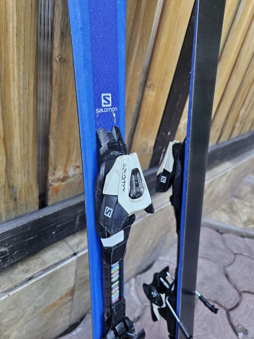 Set schiuri salomon si clapari junior 120