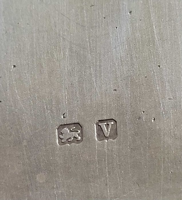 Tabachera antică din argint Henry Williamson