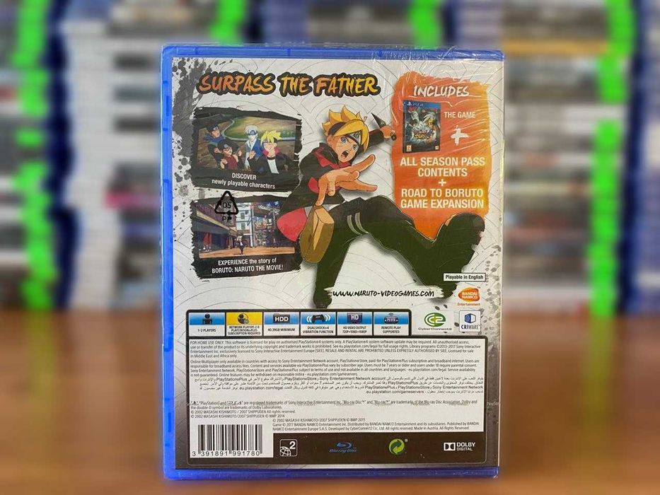 Новый Naruto Shippuden Ninja Storm 4 Road to Boruto PS4/ Наруто Пс 4