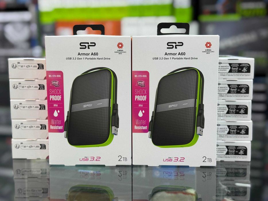 HDD Hard Внешний жесткий диск Silicon Power Armor A60 2TB USB 3.2