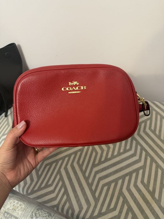 Сумка coach , оригинал , зернистая кожа , носила несколько раз
