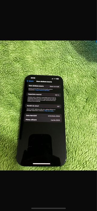 16 pro max 256gb 100%