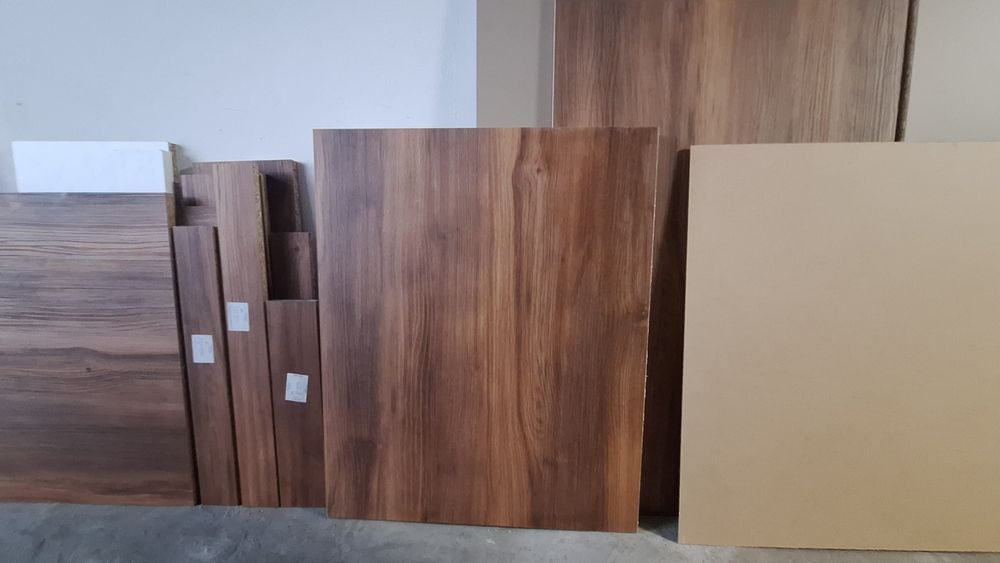 Кухненски гръб, плот Дъб барок амбър K536 RW ,ПДЧ плоскости 18мм фазер