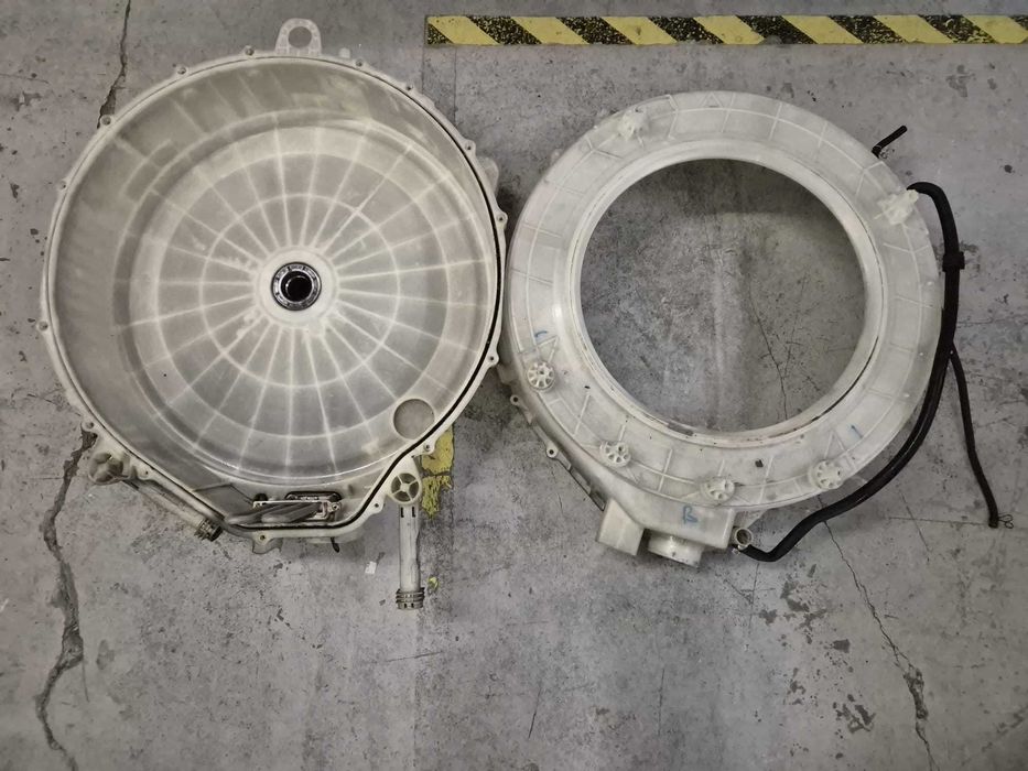 Semicuva fata / spate masina de spalat Samsung slim WF60F4E5W2XLE /R22