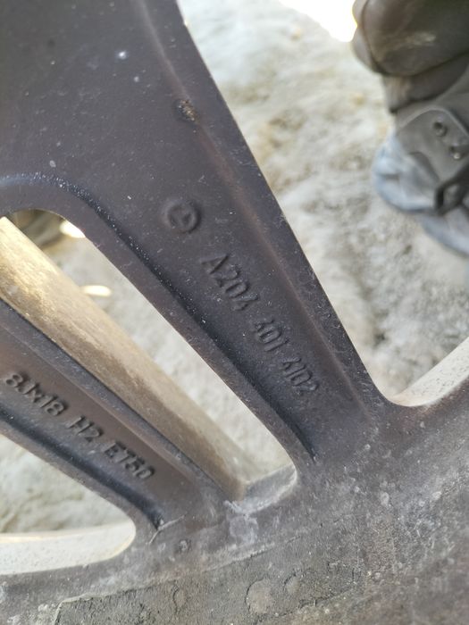 4бр джанти AMG  18 цола 5x112  Sport Packet Mercedes W204 / Мерцедес