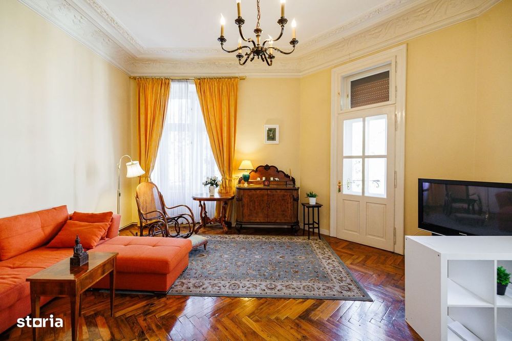 Apartament 3 camere - cladire istorica reabilitata - Ultracentral - Co