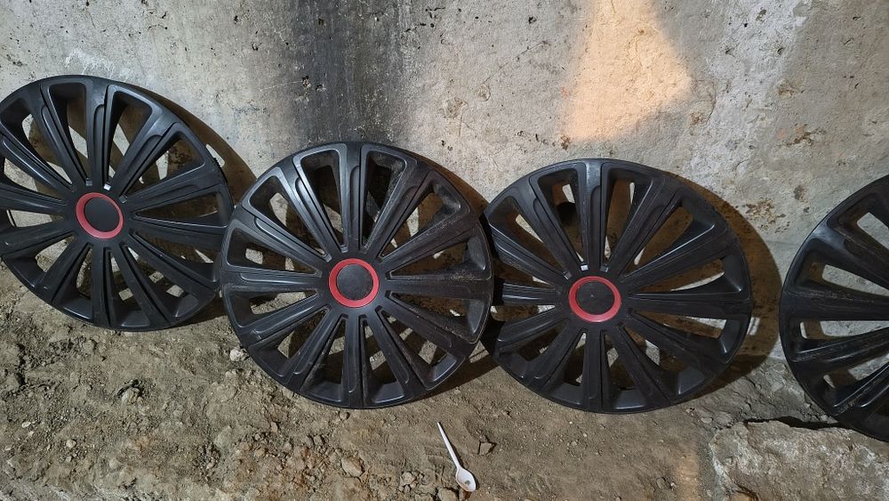 Jante tabla  R16 cu capace si prezoane